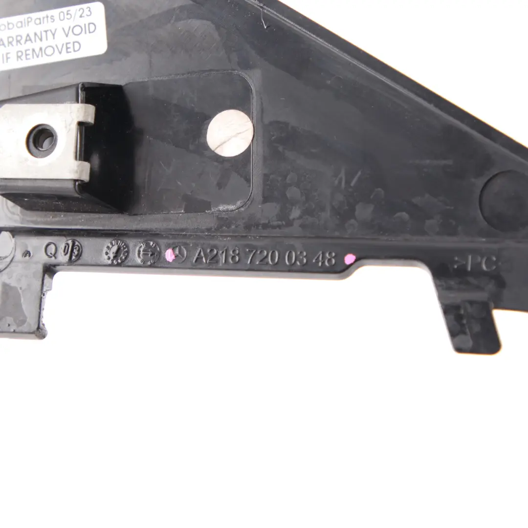 W218 Wing Mirror Triangle Front Left N/S Trim Covering Panel Black to Mercedes with Part number A2187200348 Mercedes W218 Wing Mirror Triangle Front Left N/S Trim Covering Panel Black - SKU A2187200348 - Part number A2187200348