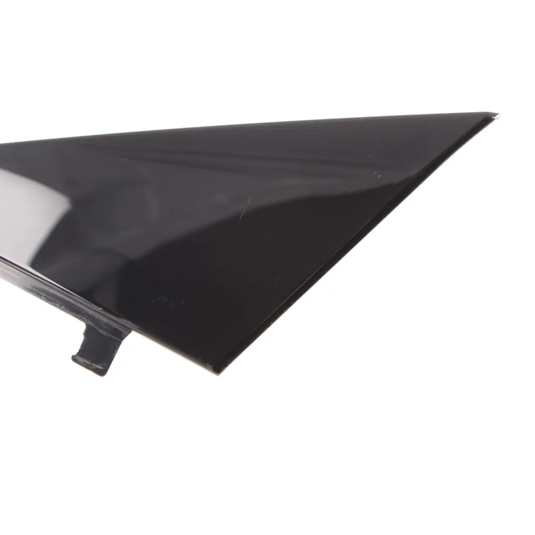 W218 Wing Mirror Triangle Front Left N/S Trim Covering Panel Black to Mercedes with Part number A2187200348 Mercedes W218 Wing Mirror Triangle Front Left N/S Trim Covering Panel Black - SKU A2187200348 - Part number A2187200348