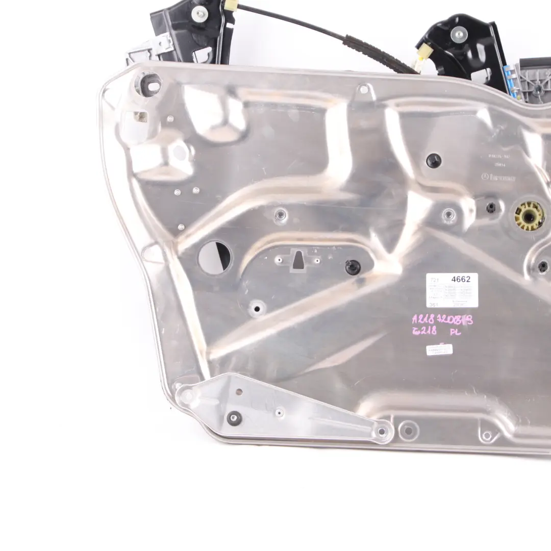 W218 Front Window Lifter Regulator Door Panel Left N/S to Mercedes CLS with Part number A2187200379 Mercedes CLS W218 Front Window Lifter Regulator Door Panel Left N/S - SKU A2187200379 - Part number A2187200379