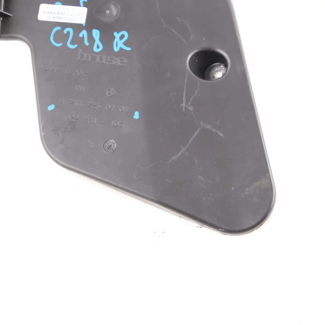 Mercedes CLS W218 Door Lock Latch Trim Cover Front Right O/S - SKU A2187230408 - Part number A2187230408