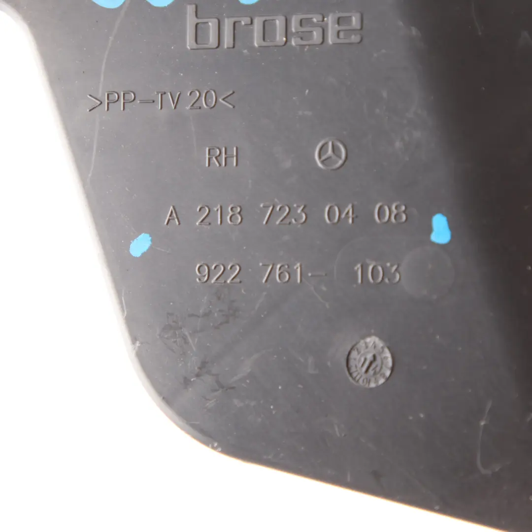 Mercedes CLS W218 Door Lock Latch Trim Cover Front Right O/S - SKU A2187230408 - Part number A2187230408