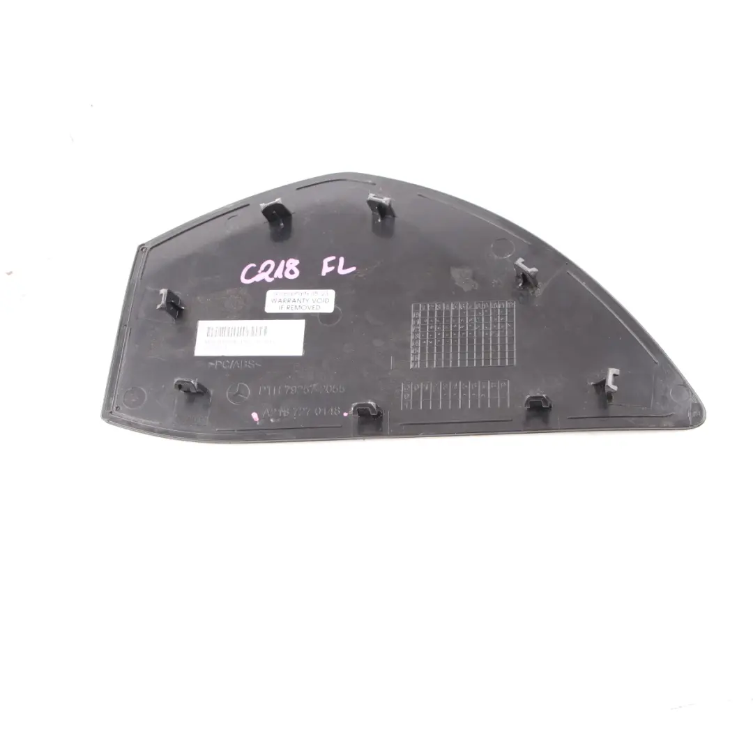 Mercedes CLS W218 Door Card Cover Trim Panel Front Left N/S Black - SKU A2187270148 - Part number A2187270148