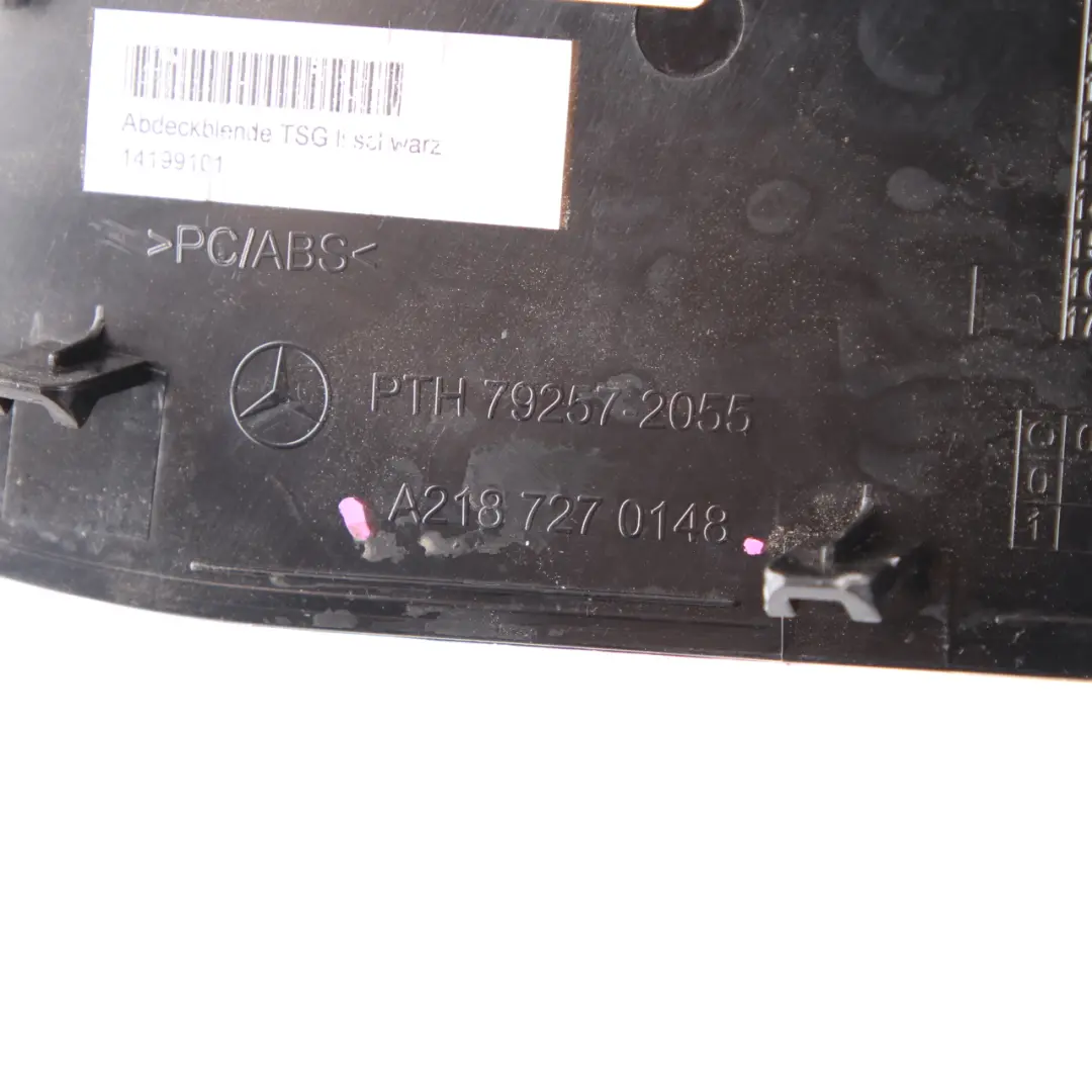 Mercedes CLS W218 Door Card Cover Trim Panel Front Left N/S Black - SKU A2187270148 - Part number A2187270148
