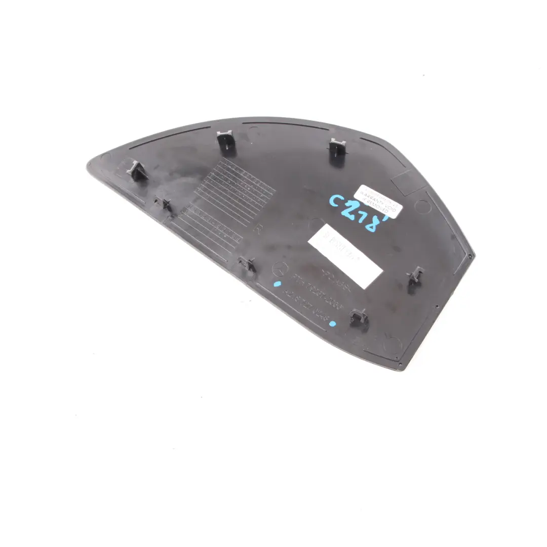 W218 Door Card Cover Trim Panel Front Right O/S Black to Mercedes CLS with Part number A2187270248 Mercedes CLS W218 Door Card Cover Trim Panel Front Right O/S Black - SKU A2187270248 - Part number A2187270248
