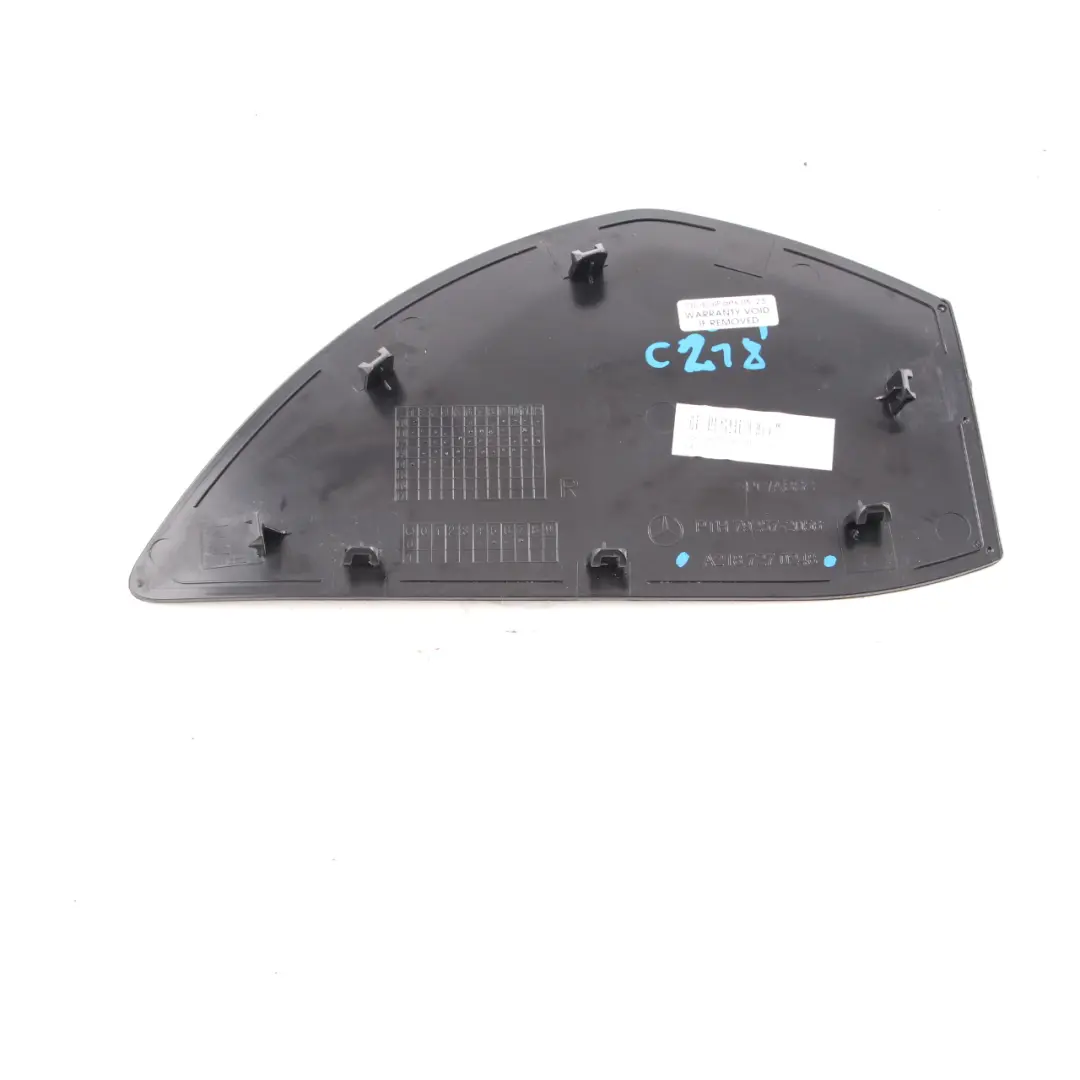 W218 Door Card Cover Trim Panel Front Right O/S Black to Mercedes CLS with Part number A2187270248 Mercedes CLS W218 Door Card Cover Trim Panel Front Right O/S Black - SKU A2187270248 - Part number A2187270248