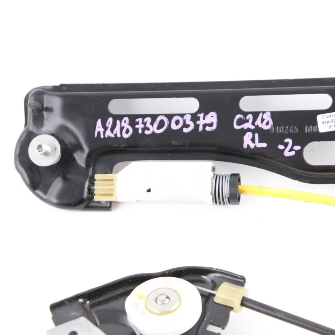 W218 Window Lifter Regulator Mechanism Rear Left N/S to Mercedes CLS with Part number A2187300379 Mercedes CLS W218 Window Lifter Regulator Mechanism Rear Left N/S - SKU A2187300379-1 - Part number A2187300379