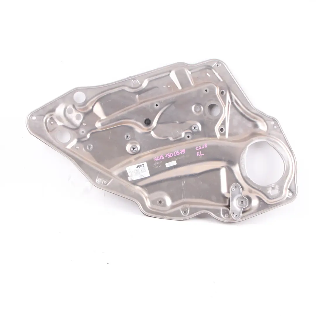 Window Lifter Holder Mercedes CLS W218 Rear Left N/S Window Regulator Mount to with Part number A2187300379 Window Lifter Holder Mercedes CLS W218 Rear Left N/S Window Regulator Mount - SKU A2187300379 - Part number A2187300379