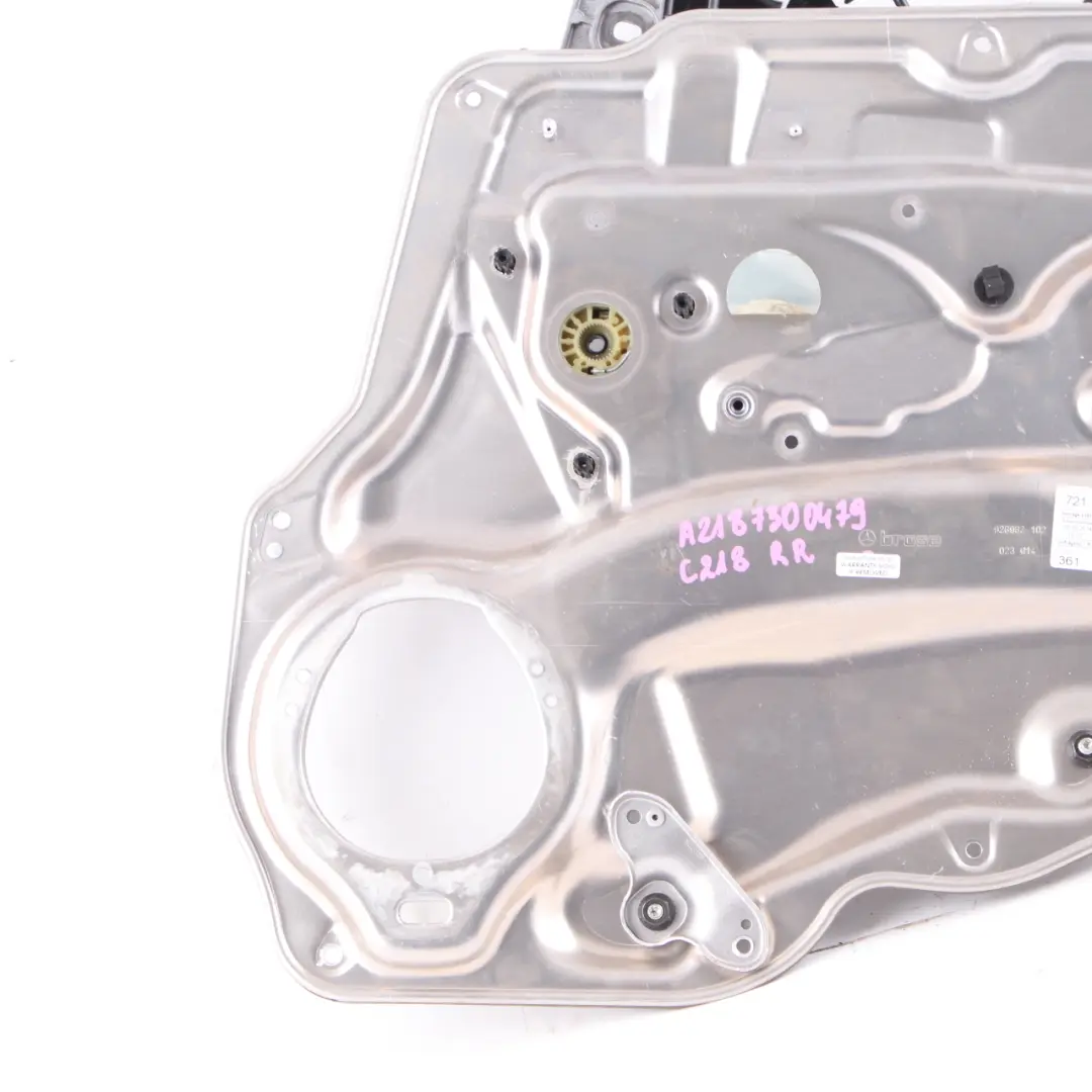 Window Lifter Mercedes CLS W218 Rear Right O/S Window Regulator to with Part number A2187300479 Window Lifter Mercedes CLS W218 Rear Right O/S Window Regulator - SKU A2187300479 - Part number A2187300479