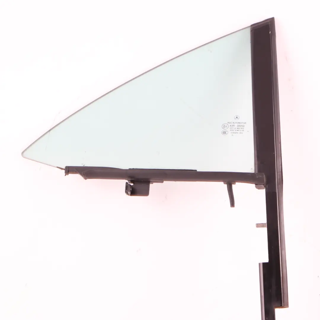 Mercedes CLS W218 Window Glass Rear Door Right O/S Quarter Green AS2 - SKU A2187302400 - Part number A2187302400