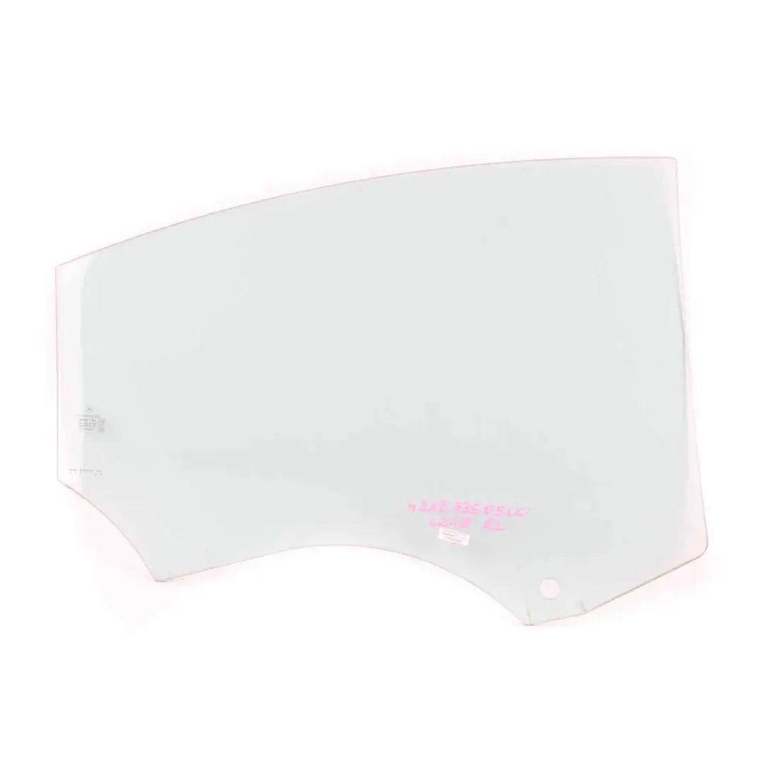 W218 Side Window Rear Door Left N/S Glass Glazing AS2 to Mercedes CLS with Part number A2187350500 Mercedes CLS W218 Side Window Rear Door Left N/S Glass Glazing AS2 - SKU A2187350500 - Part number A2187350500