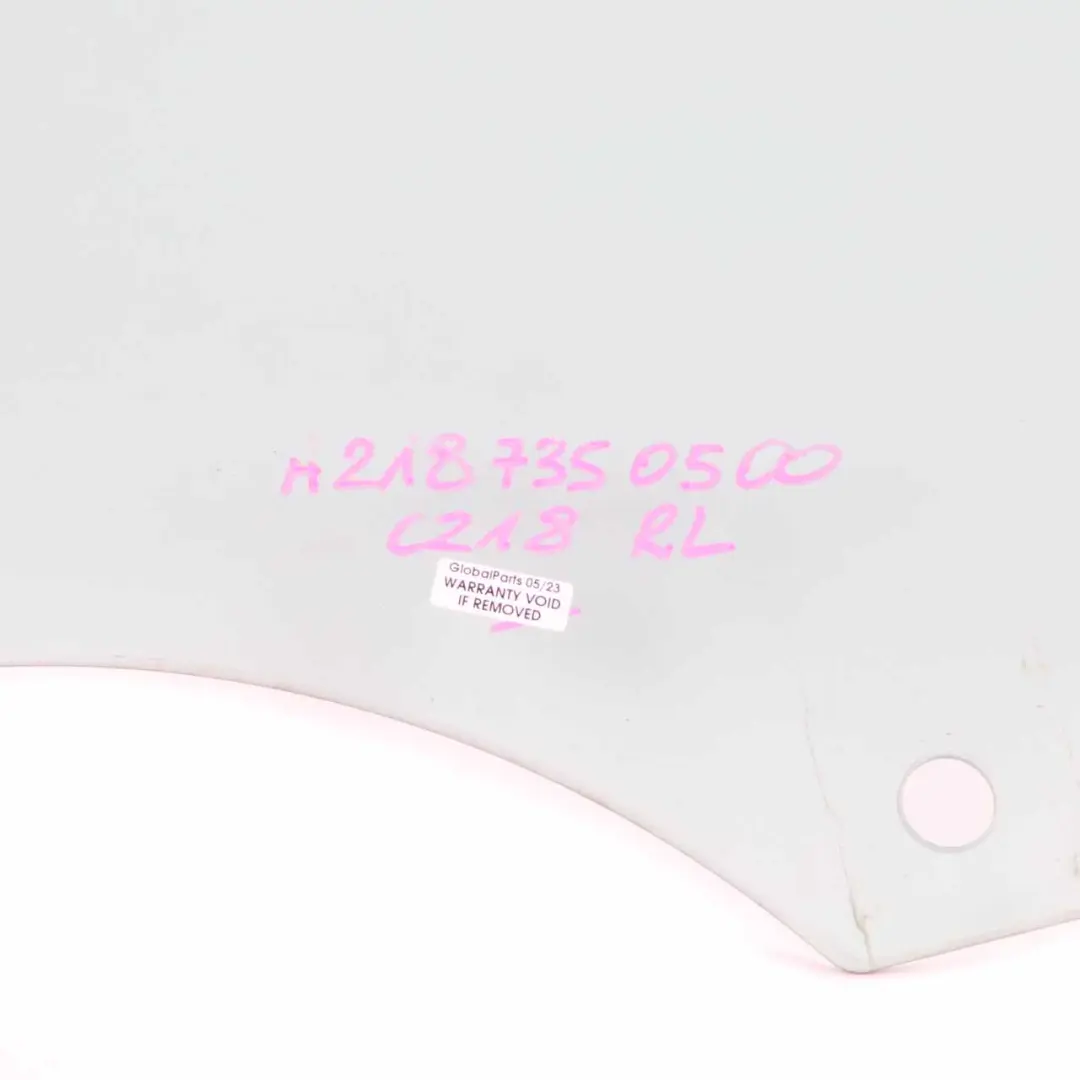 W218 Side Window Rear Door Left N/S Glass Glazing AS2 to Mercedes CLS with Part number A2187350500 Mercedes CLS W218 Side Window Rear Door Left N/S Glass Glazing AS2 - SKU A2187350500 - Part number A2187350500