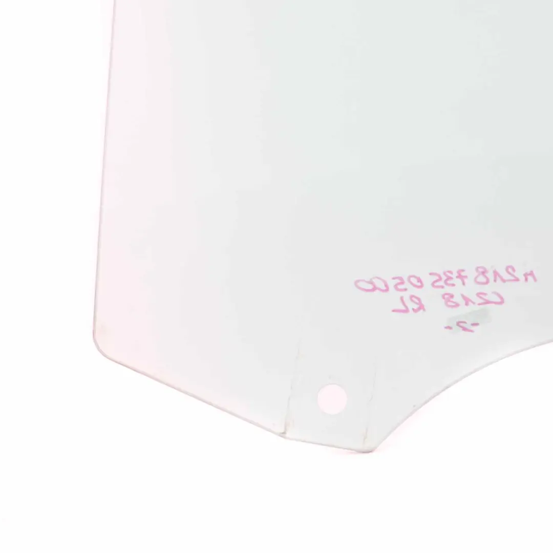 W218 Side Window Rear Door Left N/S Glass Glazing AS2 to Mercedes CLS with Part number A2187350500 Mercedes CLS W218 Side Window Rear Door Left N/S Glass Glazing AS2 - SKU A2187350500 - Part number A2187350500