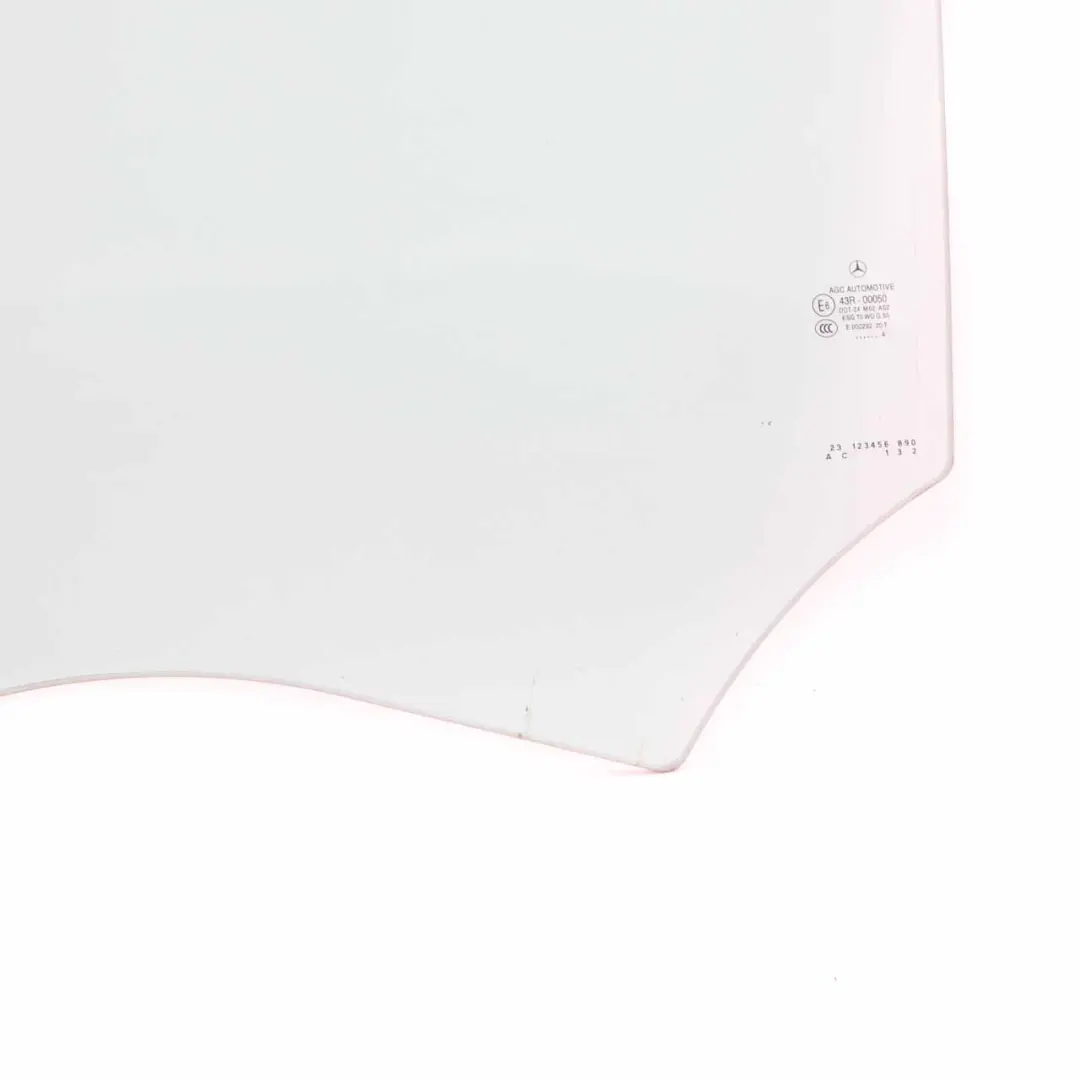 W218 Side Window Rear Door Left N/S Glass Glazing AS2 to Mercedes CLS with Part number A2187350500 Mercedes CLS W218 Side Window Rear Door Left N/S Glass Glazing AS2 - SKU A2187350500 - Part number A2187350500