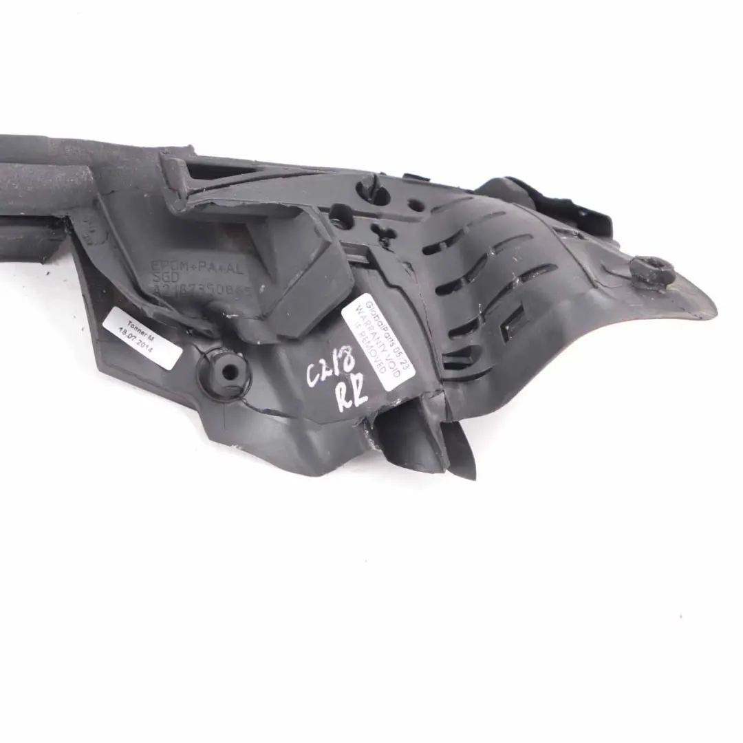 W218 Window Seal Rear Right O/S Door Strip Weatherstrip to Mercedes CLS with Part number A2187350865 Mercedes CLS W218 Window Seal Rear Right O/S Door Strip Weatherstrip - SKU A2187350865 - Part number A2187350865