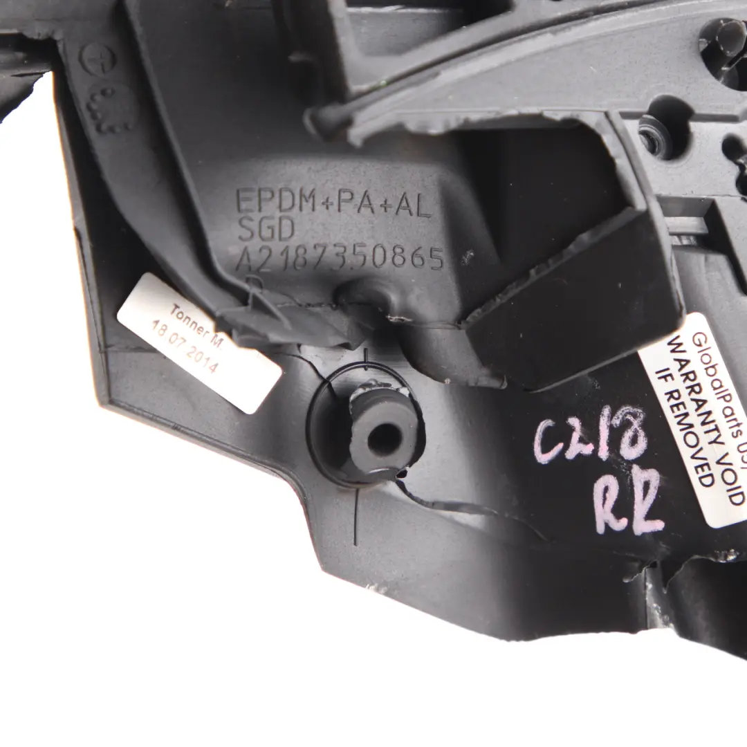 Mercedes CLS W218 Rear Window Seal Door Strip Weatherstrip Right O/S - SKU A2187350865 - Part number A2187350865