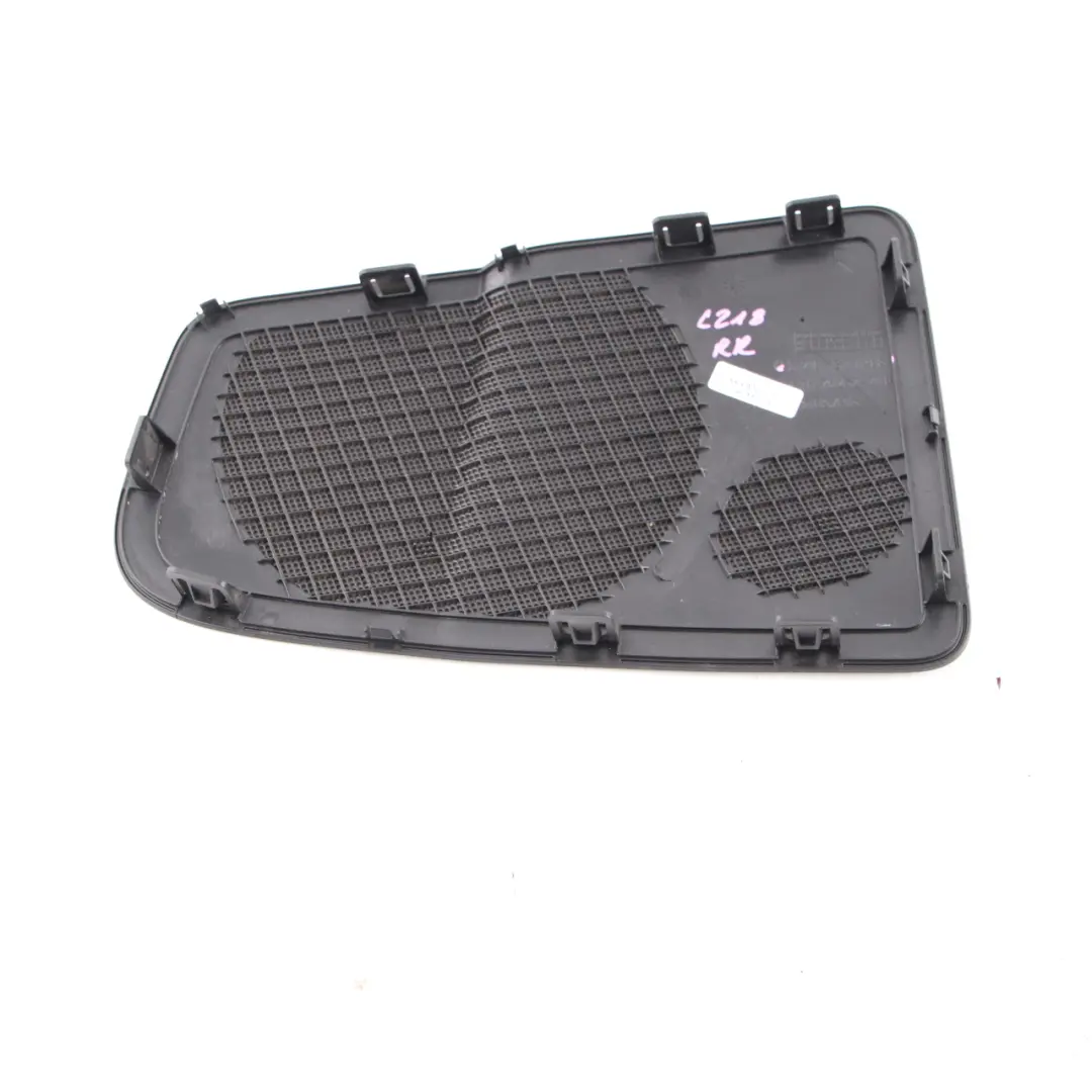 Mercedes CLS W218 Speaker Cover Door Card Trim Black Rear Right O/S - SKU A2187370488 - Part number A2187370488