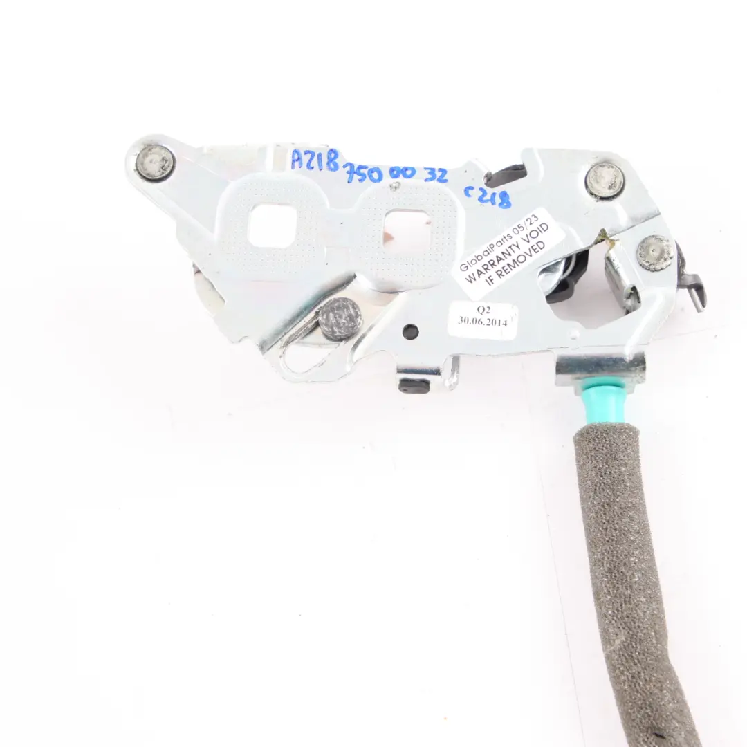 W218 Trunk Lid Tailgate Lock Latch Mount Striker Rear to Mercedes CLS with Part number A2187500032 Mercedes CLS W218 Trunk Lid Tailgate Lock Latch Mount Striker Rear - SKU A2187500032 - Part number A2187500032