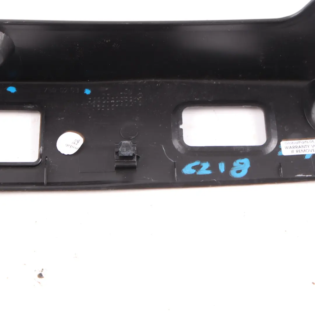 W218 Boot Trunk Lid Tailgate Handle Opener Trim Cover to Mercedes with Part number A2187500293 Mercedes W218 Boot Trunk Lid Tailgate Handle Opener Trim Cover - SKU A2187500293 - Part number A2187500293