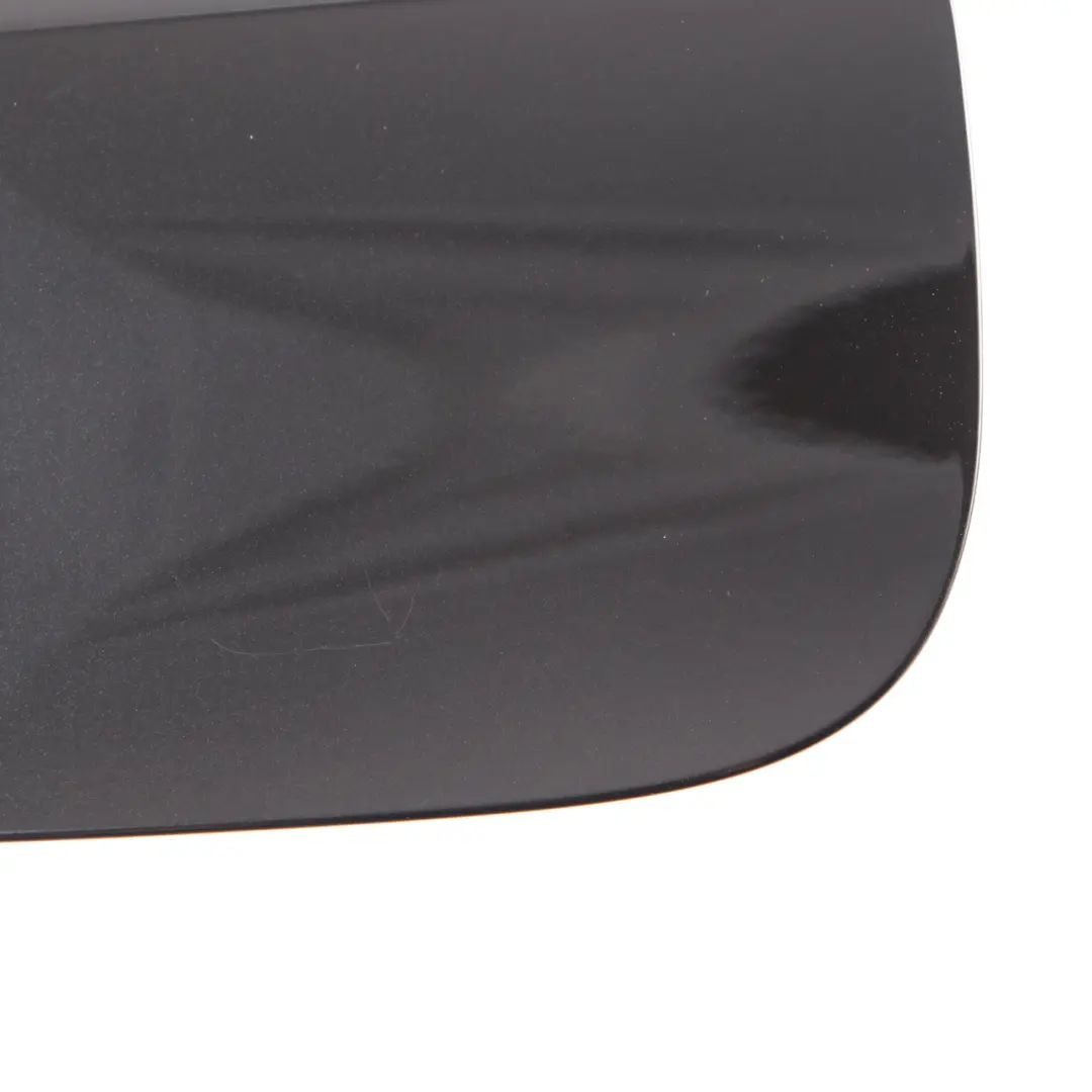Mercedes CLS W218 Fuel Flap Tank Cap Cover Obsidian Black - 197 - SKU A2187570006-OB - Part number A2187570006