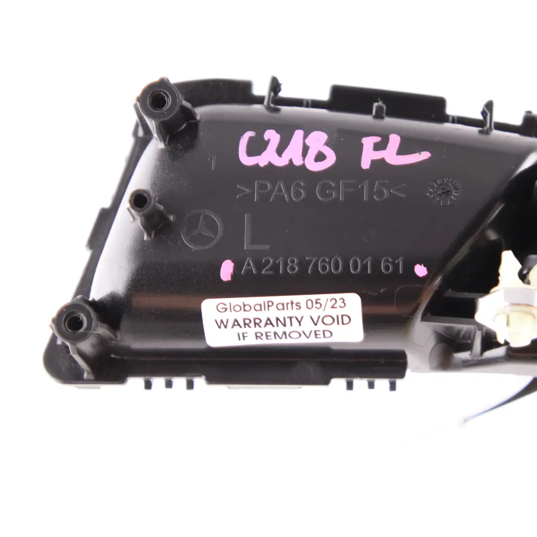 Mercedes CLS W218 Door Handle Interior Trim Front Rear Left N/S - SKU A2187600161 - Part number A2187600161