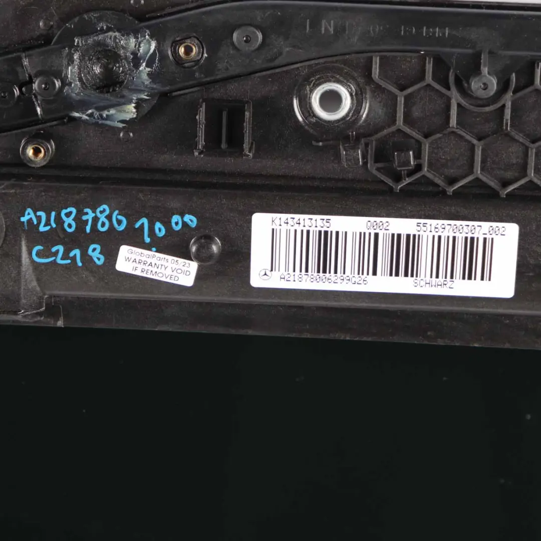 W218 Sunroof Sliding Roof Mechanism Assembly Window Glass to Mercedes with Part number A2187801000 Mercedes W218 Sunroof Sliding Roof Mechanism Assembly Window Glass - SKU A2187801000 - Part number A2187801000
