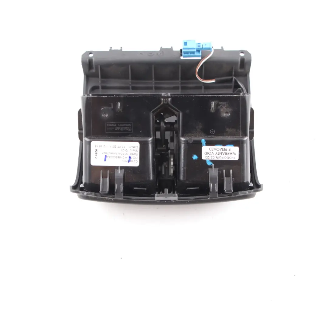 W218 Centre Console Rear Air Vent Nozzle Grill Trim to Mercedes CLS with Part number A2188300354 Mercedes CLS W218 Centre Console Rear Air Vent Nozzle Grill Trim - SKU A2188300354 - Part number A2188300354