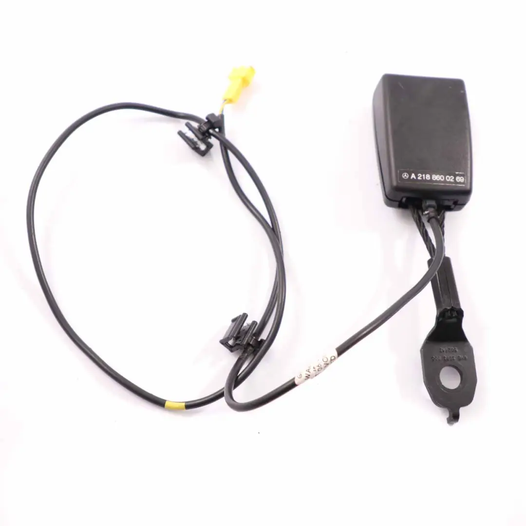 W218 Hebilla cinturón seguridad Delantero Izquierdo Derecho para Mercedes con número de pieza A2188600269 Mercedes W218 Hebilla cinturón seguridad Delantero Izquierdo Derecho - SKU A2188600269 - Número de pieza A2188600269