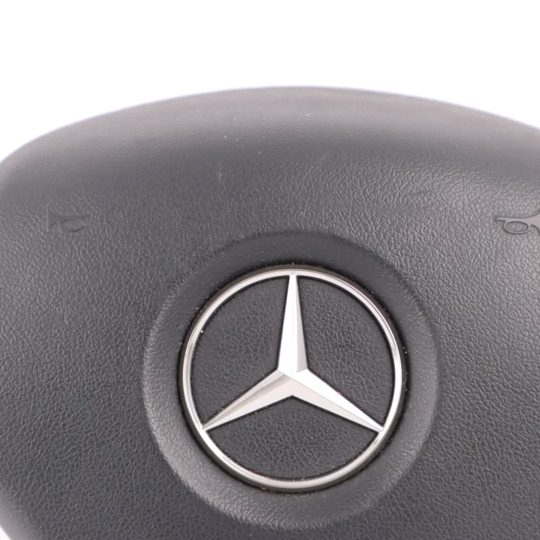 Mercedes W176 Steering Wheel Air Module Driver Side Unit Black - SKU A2188605102-1 - Part number A2188605102