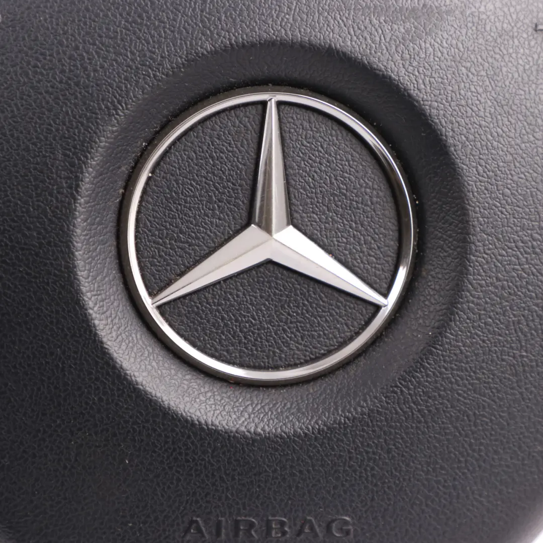 Mercedes W176 Steering Wheel Air Module Driver Side Unit Black - SKU A2188605102-1 - Part number A2188605102