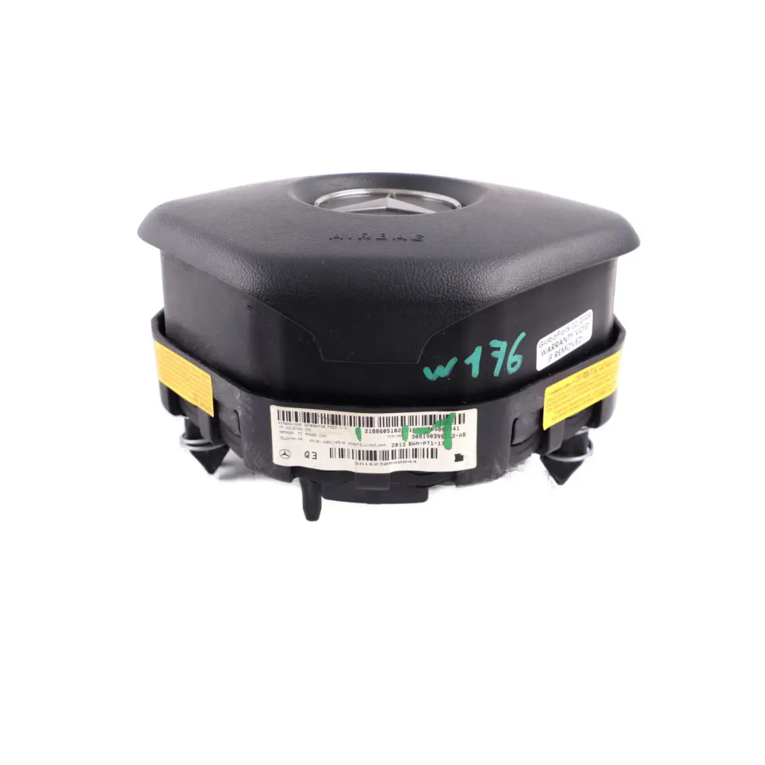 Steering Wheel Air Module Driver Side Unit Black to Mercedes W176 with Part number A2188605102 Mercedes W176 Steering Wheel Air Module Driver Side Unit Black - SKU A2188605102-1 - Part number A2188605102