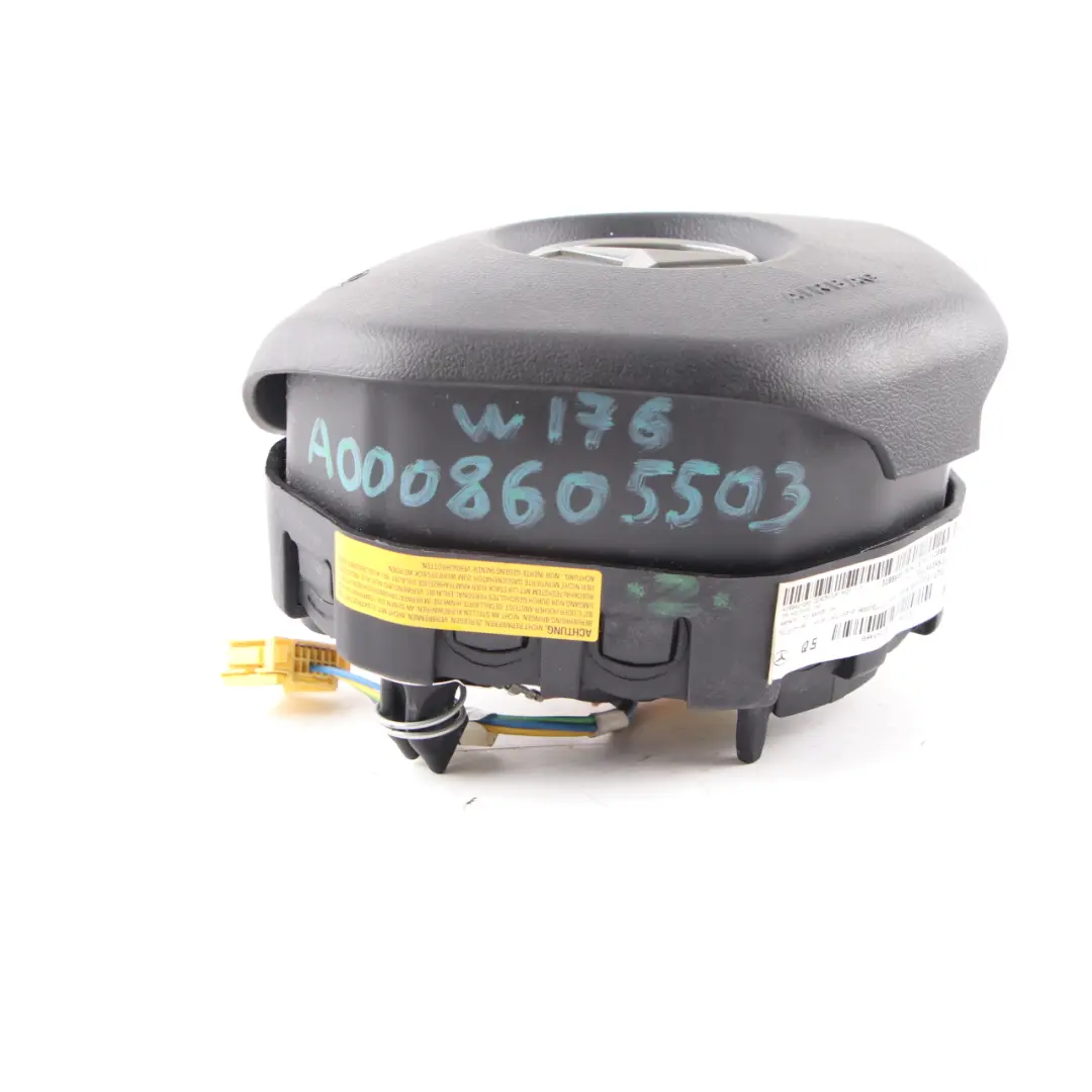 Módulo Ajuste Conductor Unidad de Aire Bolsa para Mercedes W176 Volante con número de pieza A2188605102 Mercedes W176 Volante Módulo Ajuste Conductor Unidad de Aire Bolsa - SKU A2188605102 - Número de pieza A2188605102