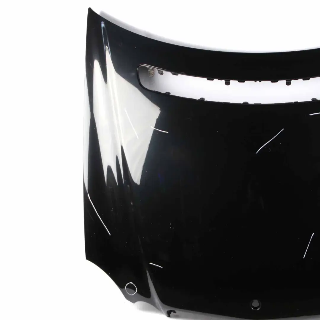 W218 Hood Bonnet Trim Panel Covering Obsidian Black Metallic - 197 to Mercedes with Part number A2188800457 Mercedes W218 Hood Bonnet Trim Panel Covering Obsidian Black Metallic - 197 - SKU A2188800457-OB - Part number A2188800457