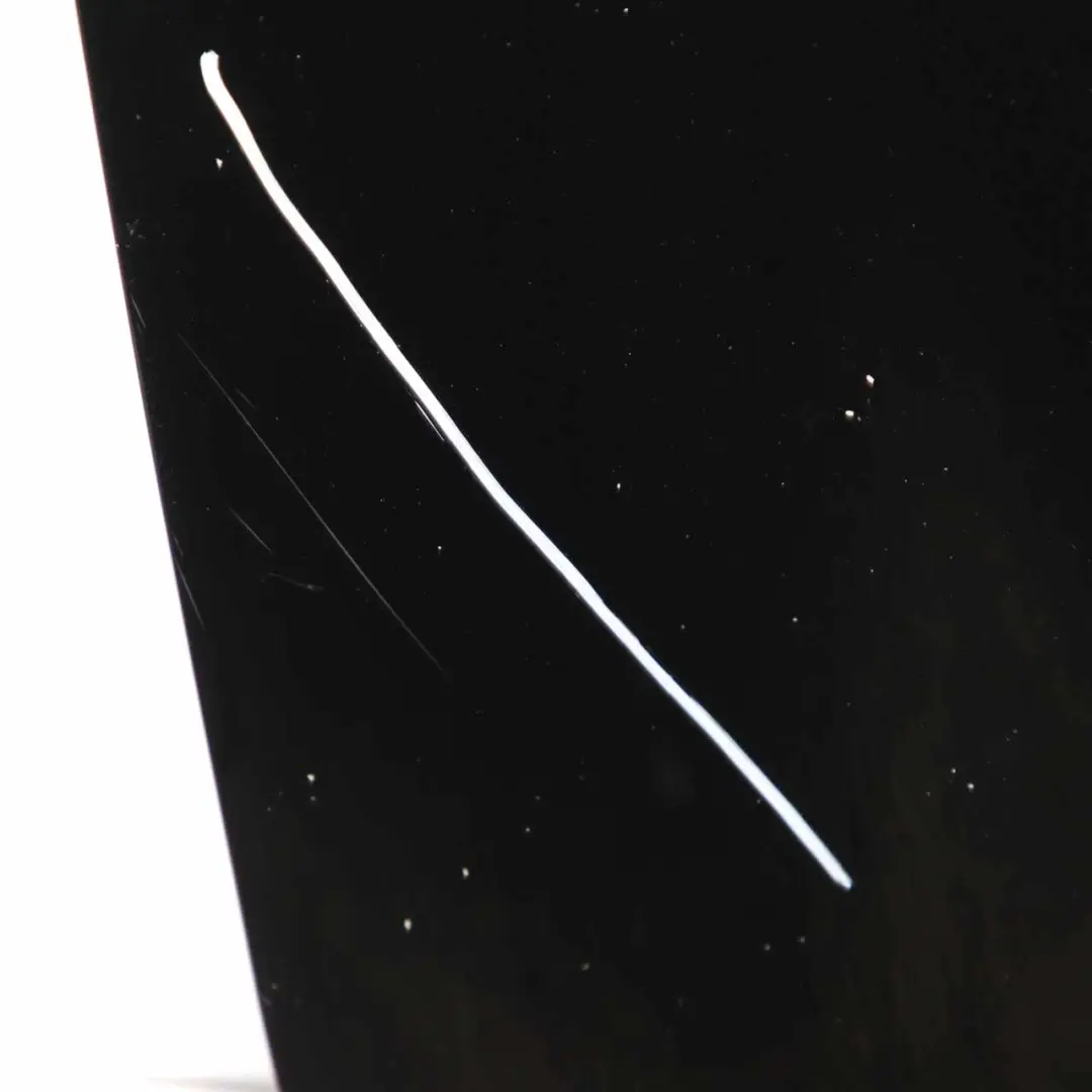 W218 Hood Bonnet Trim Panel Covering Obsidian Black Metallic - 197 to Mercedes with Part number A2188800457 Mercedes W218 Hood Bonnet Trim Panel Covering Obsidian Black Metallic - 197 - SKU A2188800457-OB - Part number A2188800457