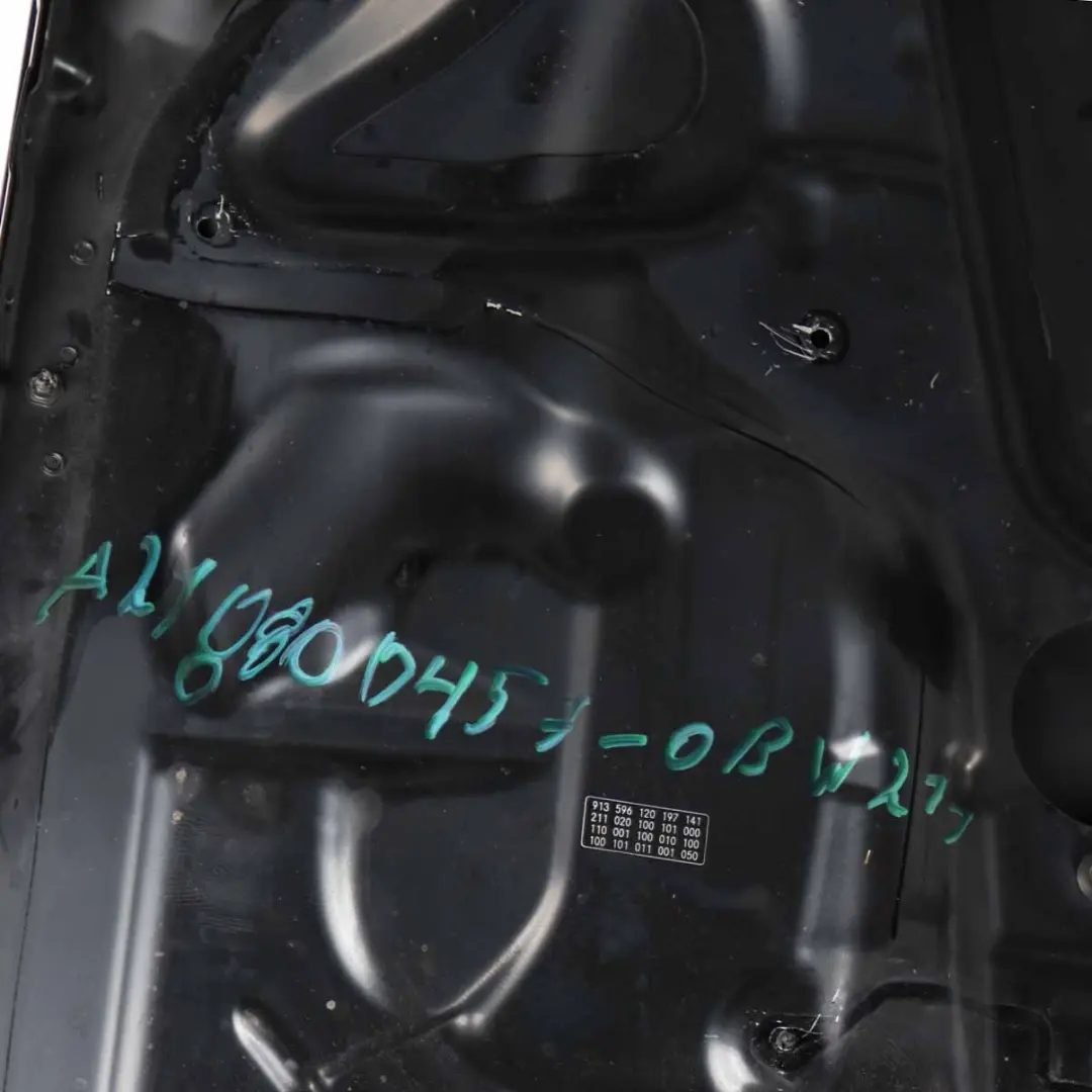 W218 Hood Bonnet Trim Panel Covering Obsidian Black Metallic - 197 to Mercedes with Part number A2188800457 Mercedes W218 Hood Bonnet Trim Panel Covering Obsidian Black Metallic - 197 - SKU A2188800457-OB - Part number A2188800457