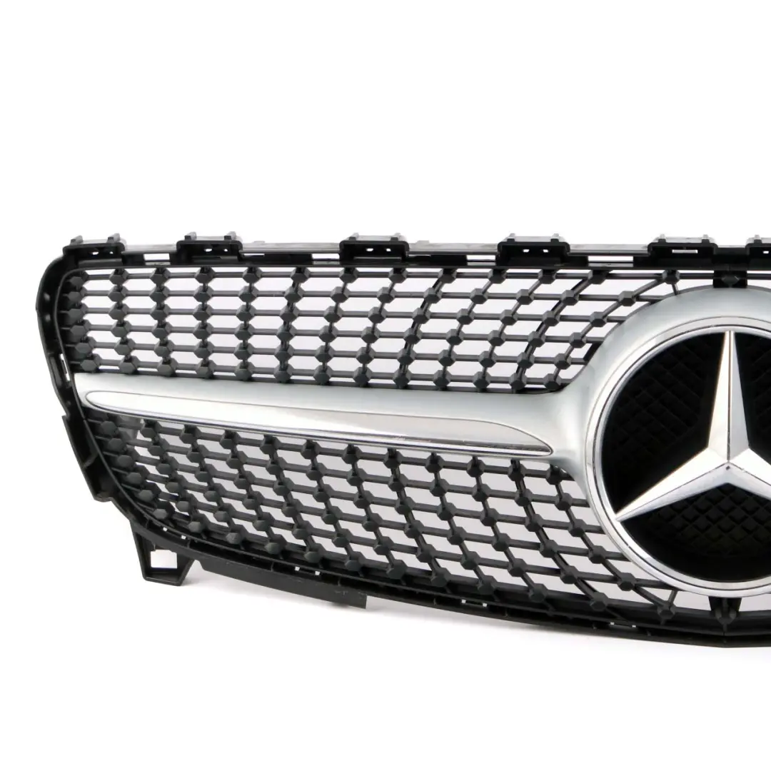 Radiator Grille Front Hood Bonnet Beam Panel Silver Chrome to Mercedes W176 C218 with Part number A2188850622 Mercedes W176 C218 Radiator Grille Front Hood Bonnet Beam Panel Silver Chrome - SKU A2188850622 - Part number A2188850622