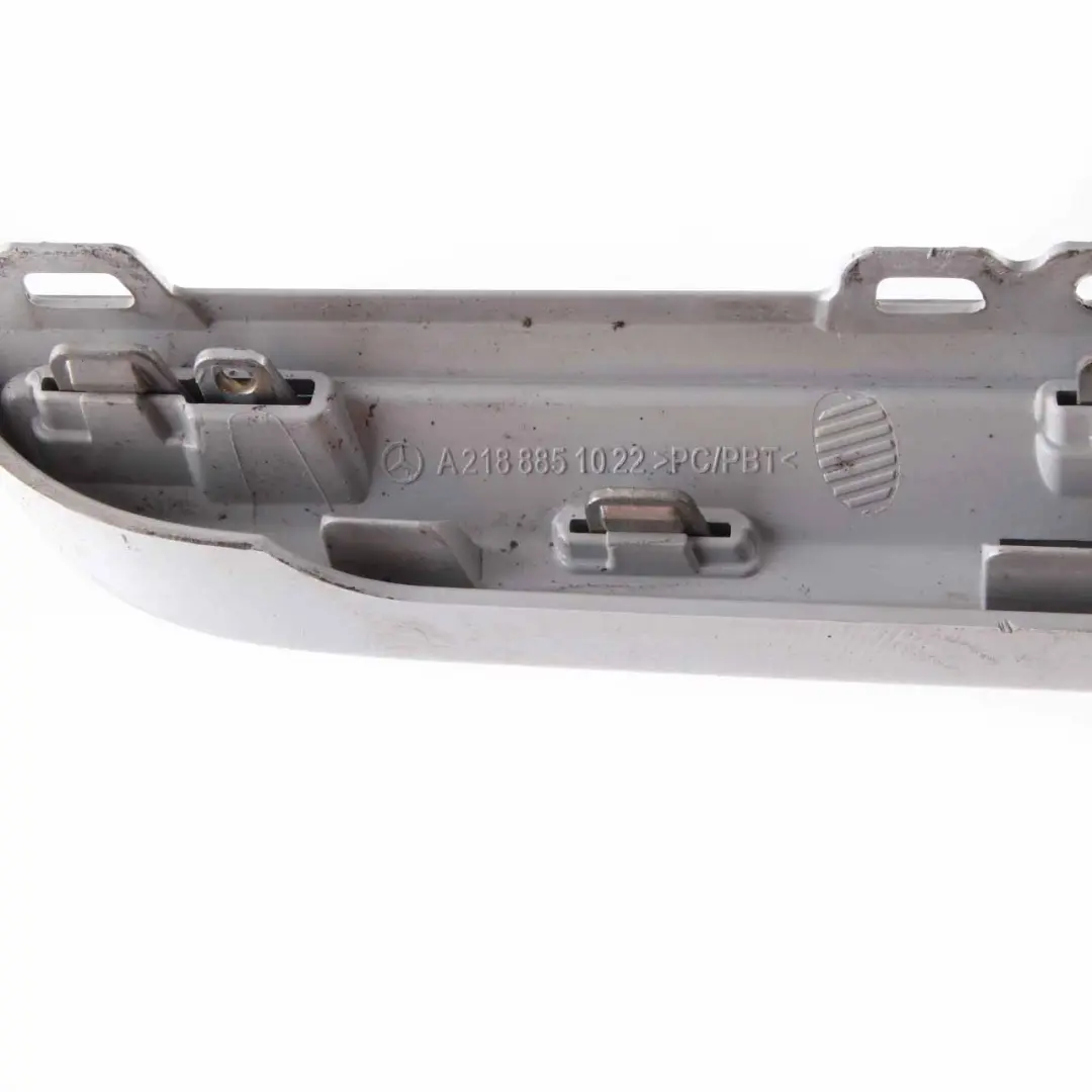 W218 Front Hood Radiator Bumper Grille Cover Trim Chrom to Mercedes CLS with Part number A2188851022 Mercedes CLS W218 Front Hood Radiator Bumper Grille Cover Trim Chrom - SKU A2188851022 - Part number A2188851022