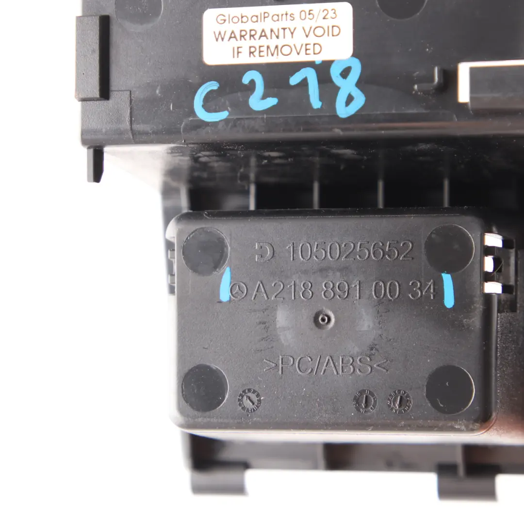 Ashtray Socket Mercedes W218 Interior Centre Console Storage Tray to with Part number A2188910034 Ashtray Socket Mercedes W218 Interior Centre Console Storage Tray - SKU A2188910034 - Part number A2188910034