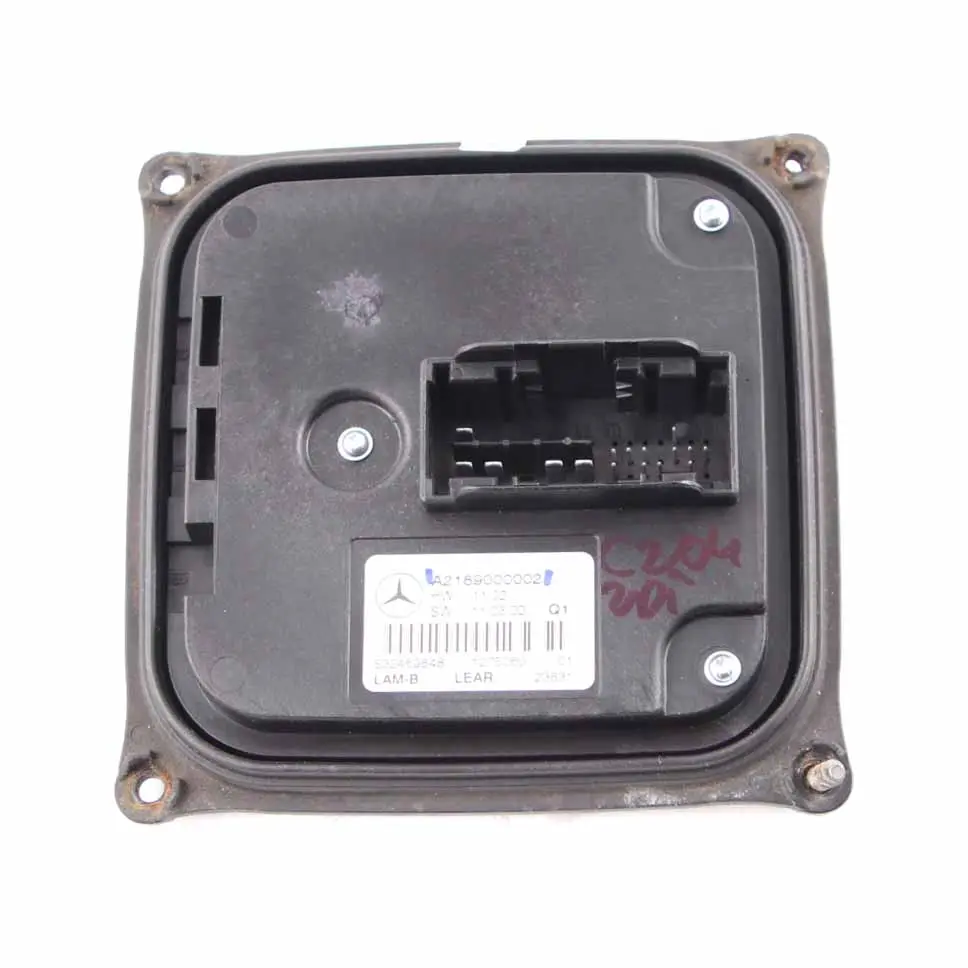 Module Phares Mercedes W204 CLS W218 Unité contrôle ballasts Avant pour à propos du numéro de pièce A2189000002 Module Phares Mercedes W204 CLS W218 Unité contrôle ballasts Avant - SKU A2189000002 - Numéro de pièce A2189000002