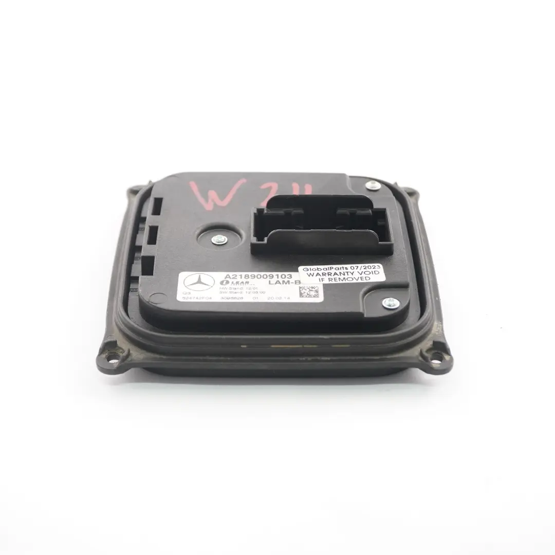  Headlight Module Mercedes W204 C218 W246 Front Ballast Control Unit - SKU A2189009103 - Part number A2189009103