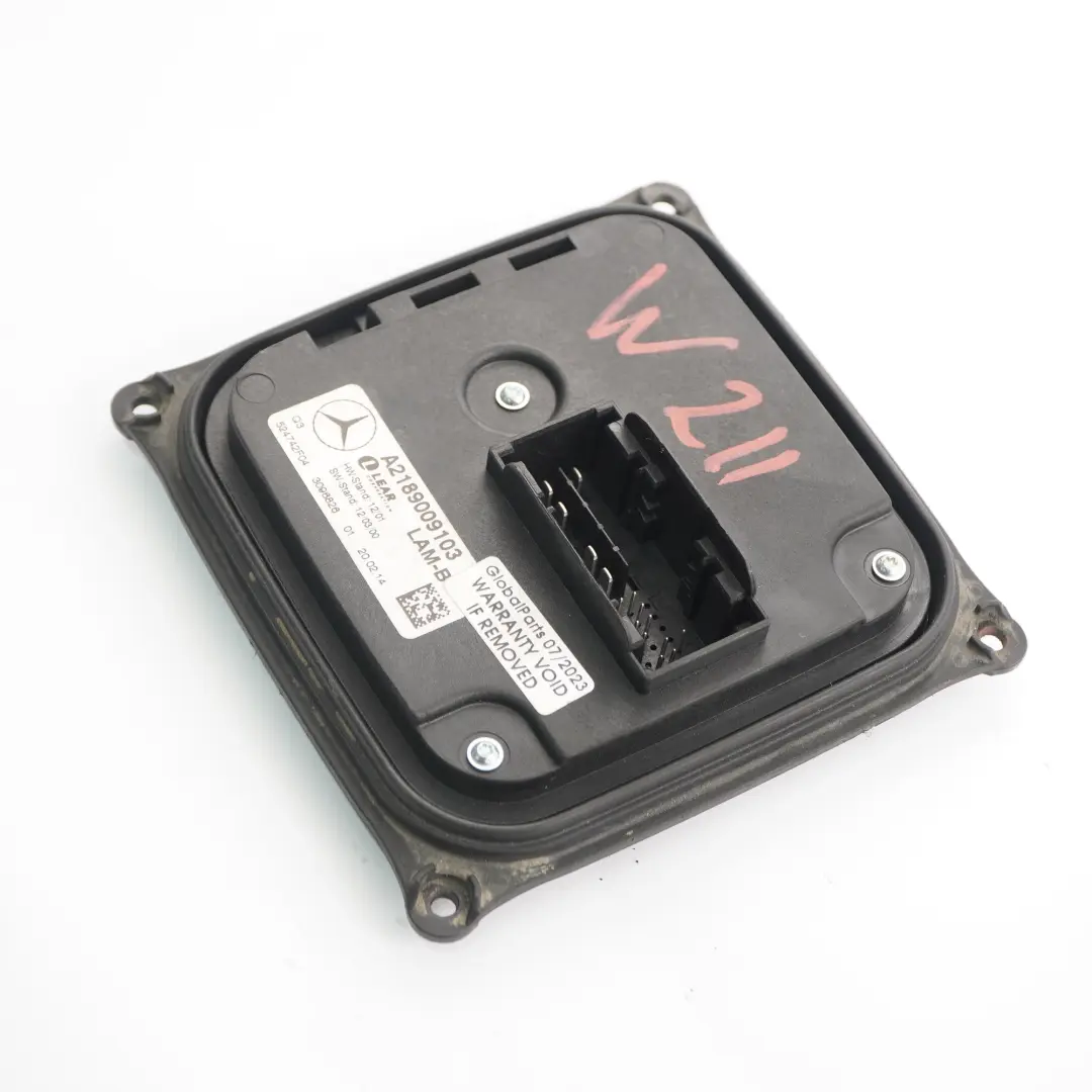 Module Phares Mercedes W204 C218 W246 Unité contrôle ballasts avant pour à propos du numéro de pièce A2189009103 Module Phares Mercedes W204 C218 W246 Unité contrôle ballasts avant - SKU A2189009103 - Numéro de pièce A2189009103