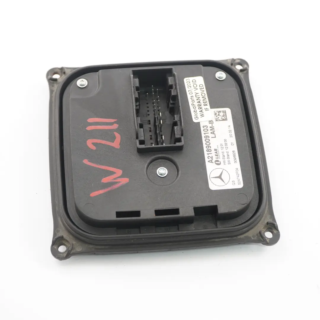  Headlight Module Mercedes W204 C218 W246 Front Ballast Control Unit - SKU A2189009103 - Part number A2189009103