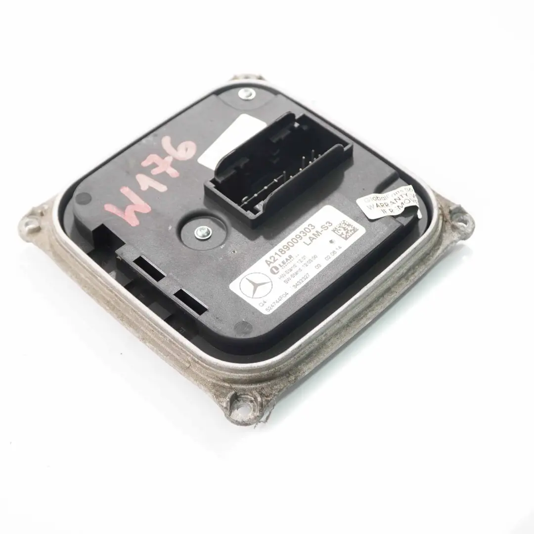 W156 W176 Modulo Fari Zavorra Unità Controllo LED Anteriore per Mercedes con numero di parte A2189009303 Mercedes W156 W176 Modulo Fari Zavorra Unità Controllo LED Anteriore - SKU A2189009303 - Numero di parte A2189009303