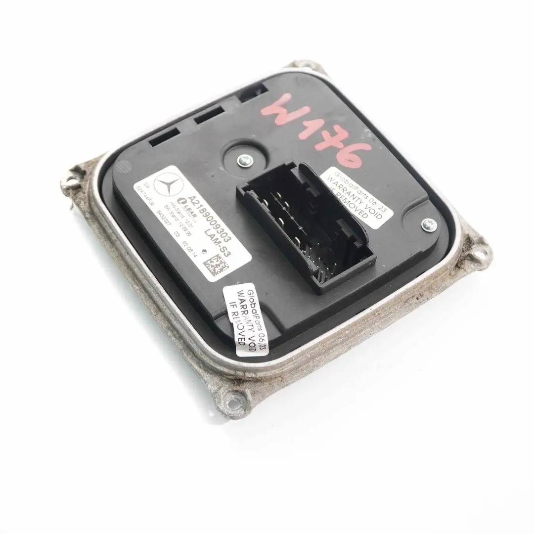 W156 W176 Modulo Fari Zavorra Unità Controllo LED Anteriore per Mercedes con numero di parte A2189009303 Mercedes W156 W176 Modulo Fari Zavorra Unità Controllo LED Anteriore - SKU A2189009303 - Numero di parte A2189009303