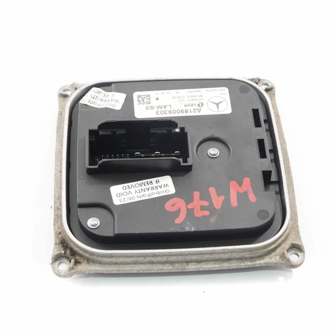 W156 W176 Modulo Fari Zavorra Unità Controllo LED Anteriore per Mercedes con numero di parte A2189009303 Mercedes W156 W176 Modulo Fari Zavorra Unità Controllo LED Anteriore - SKU A2189009303 - Numero di parte A2189009303