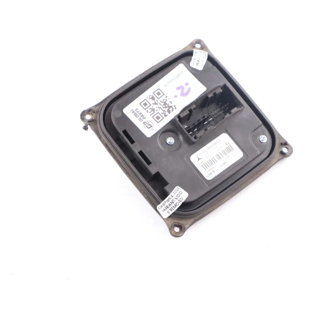 LED Scheinwerfer Steuerung Mercedes C204 C218 Einheit Modul für mit Teilenummer A2189009600 LED Scheinwerfer Steuerung Mercedes C204 C218 Einheit Modul - SKU A2189009600 - Teilenummer A2189009600