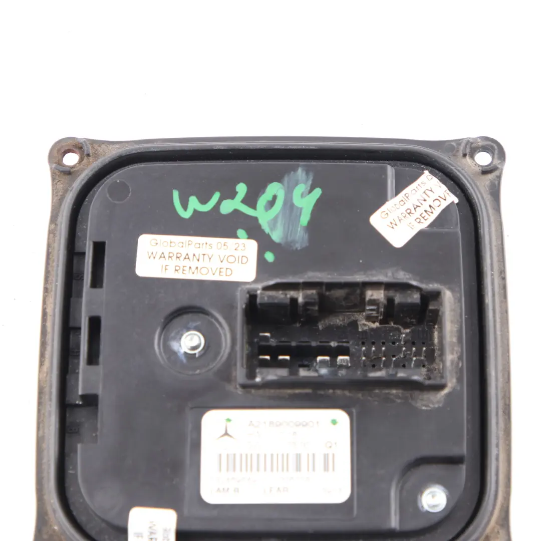 LED Headlight Level Control Unit Ballast Module Mercedes W204 - SKU A2189009901 - Part number A2189009901