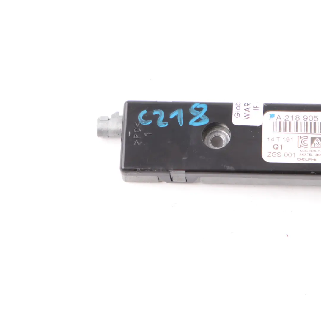 W218 Antenna Amplifier Aerial Module Rear Right O/S to Mercedes CLS with Part number A2189055101 Mercedes CLS W218 Antenna Amplifier Aerial Module Rear Right O/S - SKU A2189055101 - Part number A2189055101