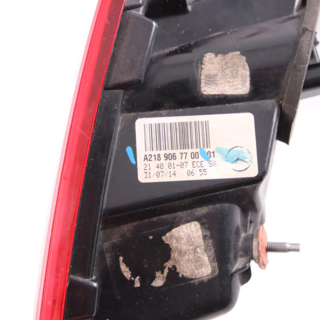 W218 Coupe Light Lamp Side Panel Rear Left N/S to Mercedes CLS with Part number A2189067700 Mercedes CLS W218 Coupe Light Lamp Side Panel Rear Left N/S - SKU A2189067700 - Part number A2189067700