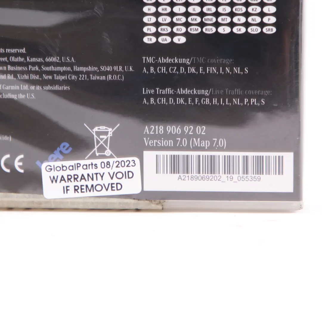 SD Card Mercedes W156 W176 W205 Garmin Map Pilot Navigation Europe - SKU A2189069202 - Part number A2189069202