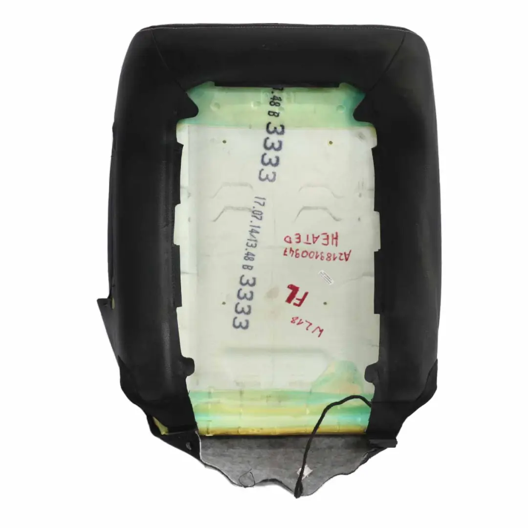 W218 Seat Backrest Front Left N/S Back Rest Cover Heating Memory to Mercedes with Part number A2189100947 Mercedes W218 Seat Backrest Front Left N/S Back Rest Cover Heating Memory - SKU A2189100947 - Part number A2189100947